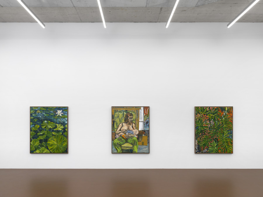 Alex Becerra Pleasure Paintings Installation views Karma International, Zurich 2022 Courtesy of the artist and Karma International, Zurich, Photos: Annik Wetter.