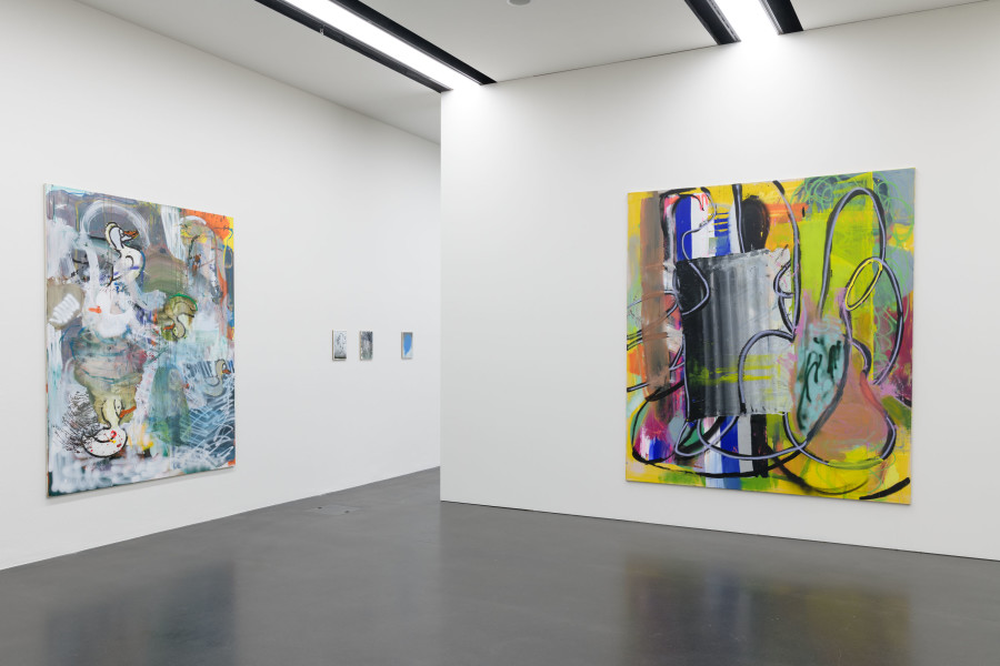 Lipp&Leuthold, I Licked the Yellow Suit of the Sun, Ausstellungsansicht Kunstmuseum Luzern, 2021. Foto: Marc Latzel