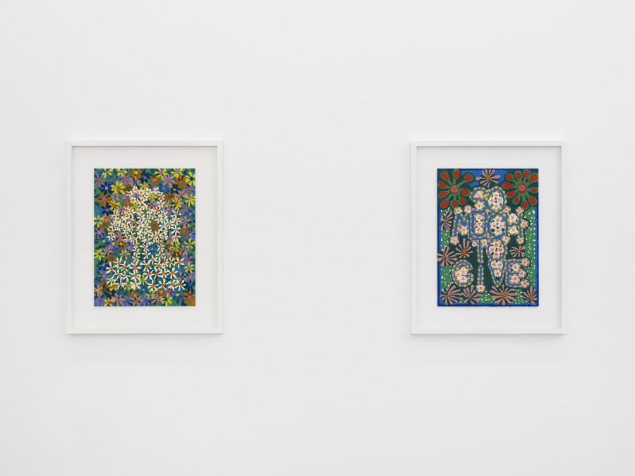 Exhibition view, Lionel Estève, So Much, xippas, 2022. Photo credit: Julien Gremaud