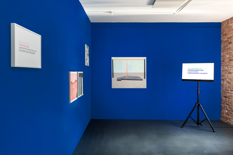 Valentin Hauri & Rhea Myers, installation view. Photo: Kilian Bannwart