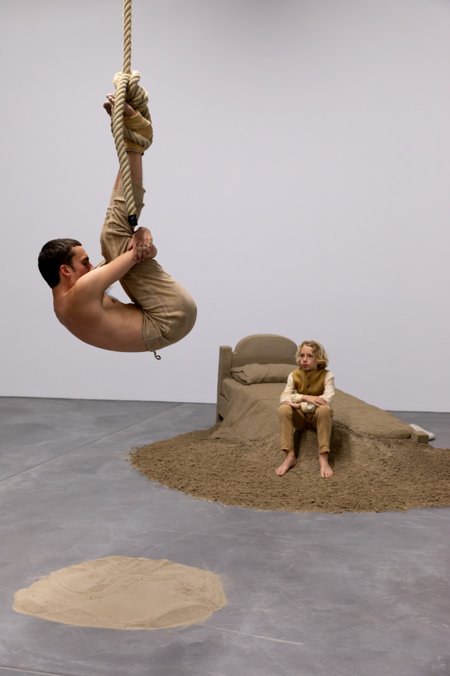 Installation view ‘OUTREMONDE: Dream Hunters – Théo Mercier, Luma Westbau, Zurich, 2022. Photos: Erwan Fichou