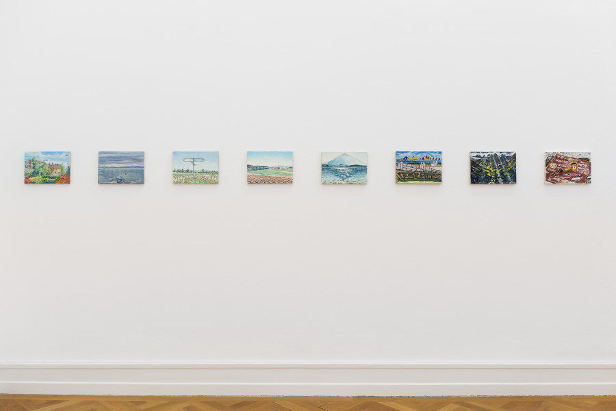 Ausstellungsansicht / Exhibition view, Jean-Frédéric Schnyder, Kunsthalle Bern, 2022. Photo: Gunnar Meier