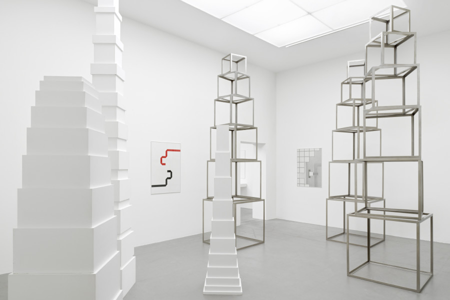 Florin Granwehr, Installation view Museum Haus Konstruktiv, Zurich, 2021. Foto: Stefan Altenburger