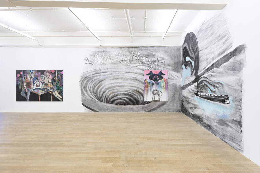 Exhibition views: Marc Bauer, „The Default Brain“, Galerie Peter Kilchmann, Zurich, Switzerland, Sept. 1 - Oct. 14, 2022, Courtesy the artists and Galerie Peter Kilchmann, Zurich Photo: Sebastian Schaub