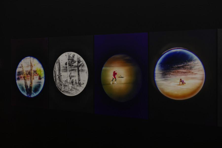 Alexander Hahn, The Park – Coup d’œil, 2020–2021, Photo: Stefan Rohner. © 2022, ProLitteris, Zürich