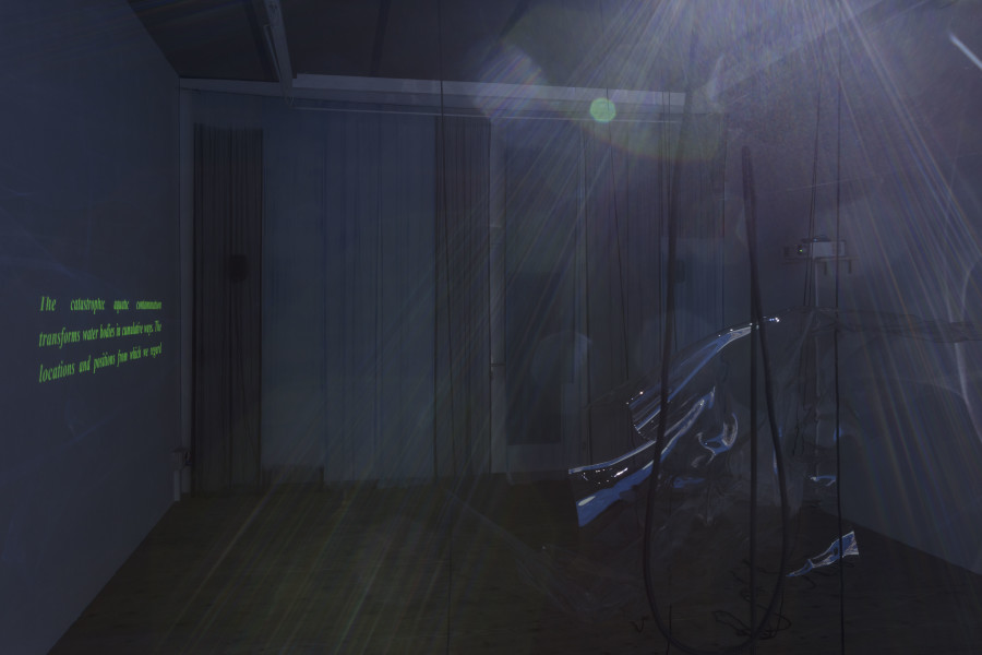 Exhibition view, Riikka Tauriainen – Intimacy of Strangers, sic! Elephanthouse, 2020-2021. Photo credit: Andri Stadler