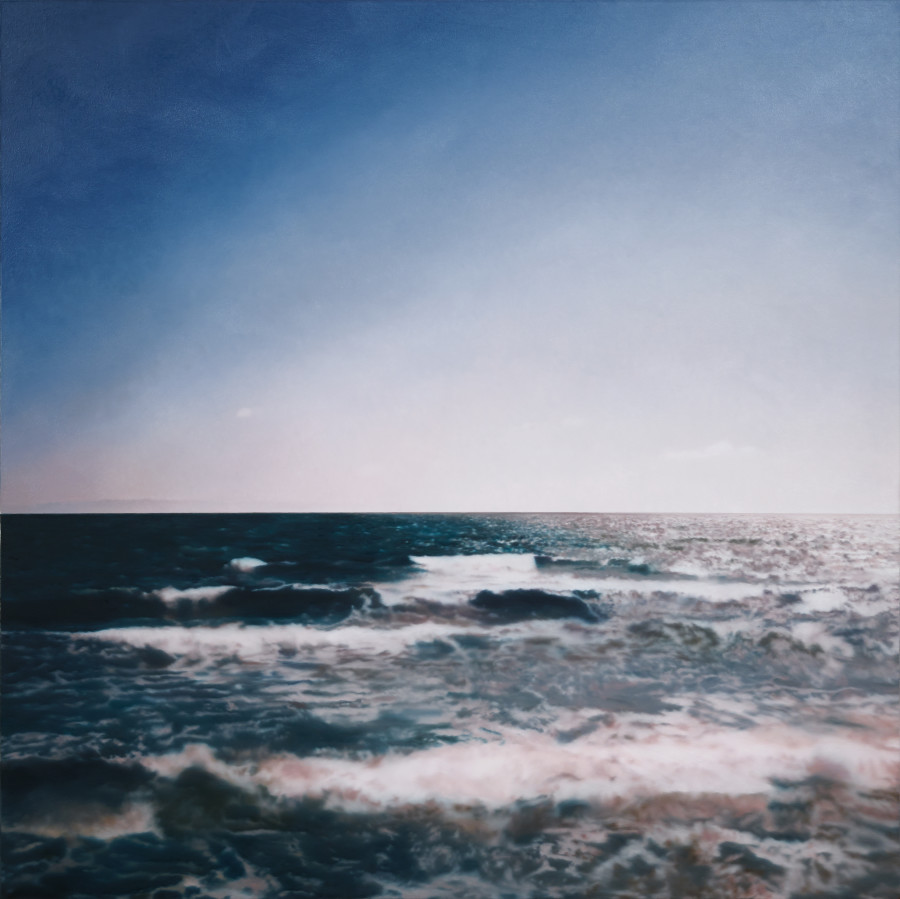 Gerhard Richter, Seascape, 1998 Oil on canvas, 290 x 290 cm Guggenheim Bilbao Museoa Photo: FMGB Guggenheim Bilbao Museoa, Erika Barahona Ede., © Gerhard Richter