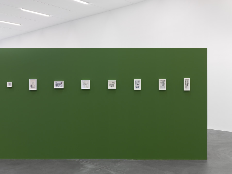 Ibrahim El-Salahi, Pain Relief Drawings, Kunsthalle Zürich, 2023 Foto / Image: Annik Wetter