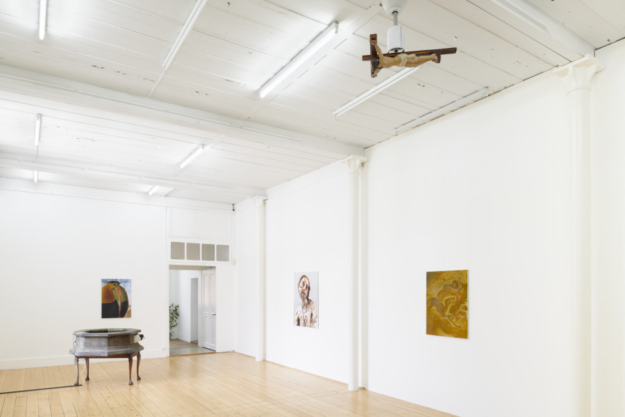 Hamishi Farah, Exhibition view, Dog Heaven 2 : How Sweet the Wound of Jesus Tastes, Fri Art, 2021. Photo Guillaume Python. Courtesy of Fri Art Kunsthalle