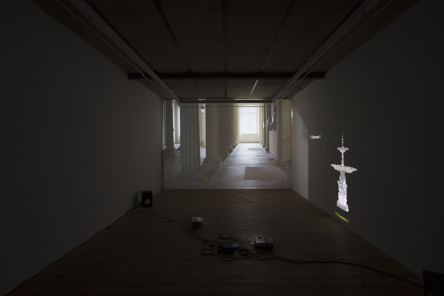 Exhibition view, Lea Schaffner –  Aus dem Kopf /From the Head (By Heart), sic! Elephanthouse, 2022. Photo credit: Andri Stadler