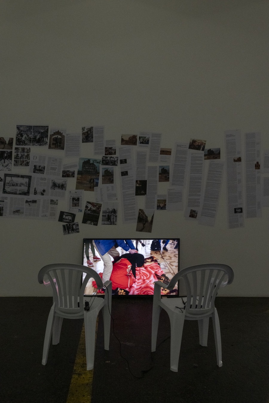 Milo Rau, Orestes in Mosul, 2019. Courtesy: NTGent. Photo: Kunst Halle Sankt Gallen, Sebastian Schaub.