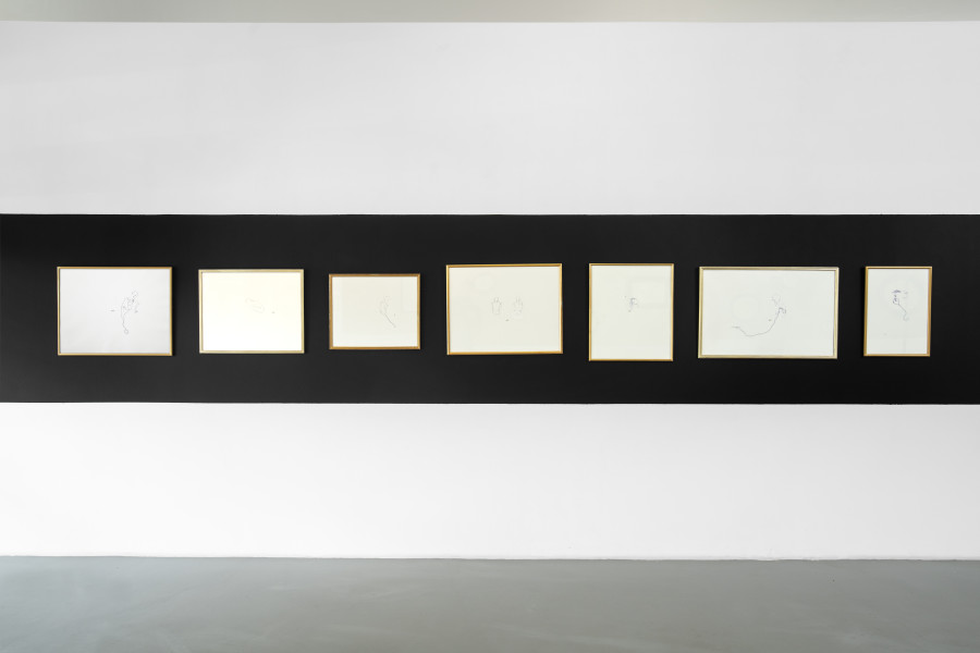 Philippe Favier: CARBONES, exhibition view, Wilde, Geneva, 2021 © Photo: Greg Clément. Courtesy the artist and Wilde.