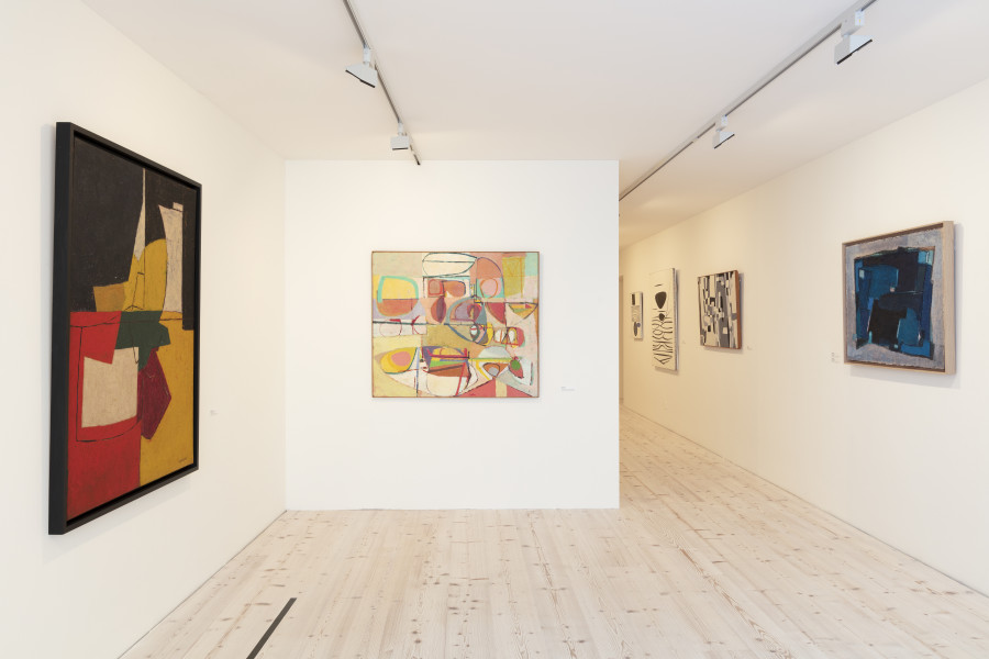 Abstractions plurielles, vue d'exposition © Fondation Gandur pour l'Art, Genève. Photographe Lucas Olivet