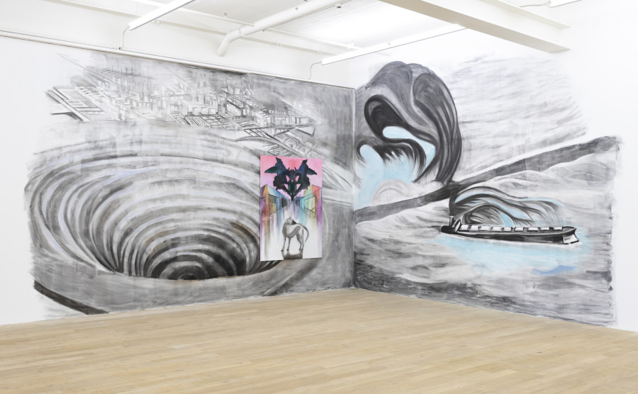 Exhibition views: Marc Bauer, „The Default Brain“, Galerie Peter Kilchmann, Zurich, Switzerland, Sept. 1 - Oct. 14, 2022, Courtesy the artists and Galerie Peter Kilchmann, Zurich Photo: Sebastian Schaub