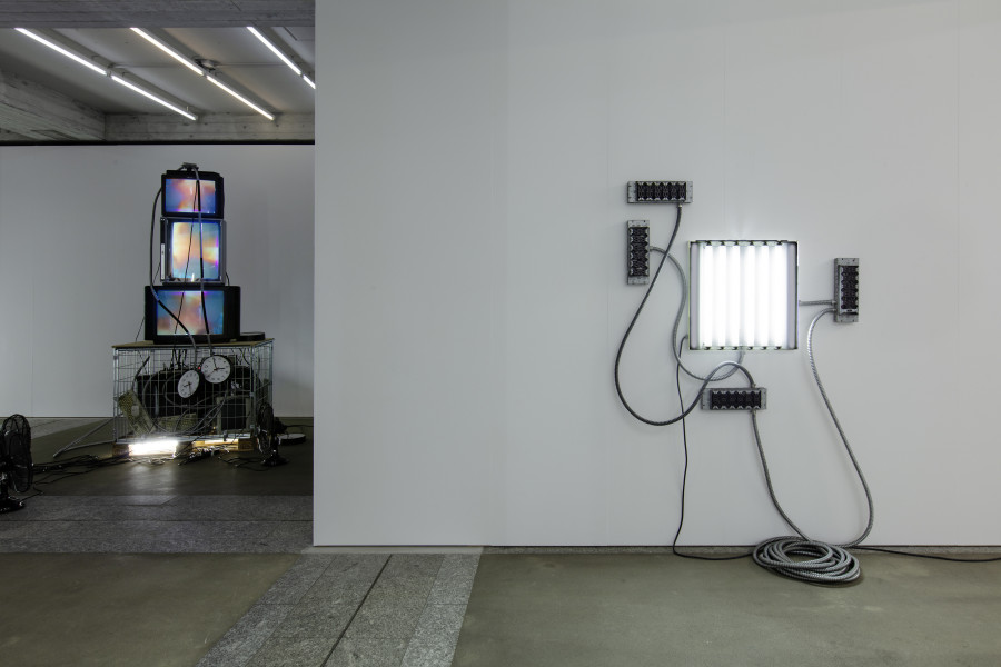 Welt am Draht, Installationsansicht, Kunstmuseum St.Gallen, Foto: Stefan Rohner