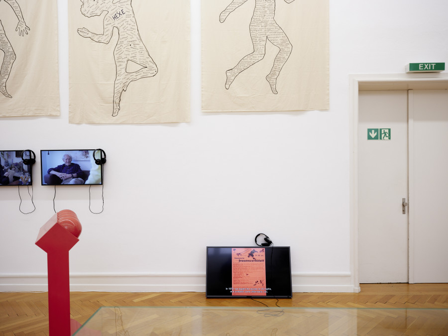 Exhibition view, 51 Years Experiment F+F, Kunsthalle Bern, 2021. Photo: David Aebi