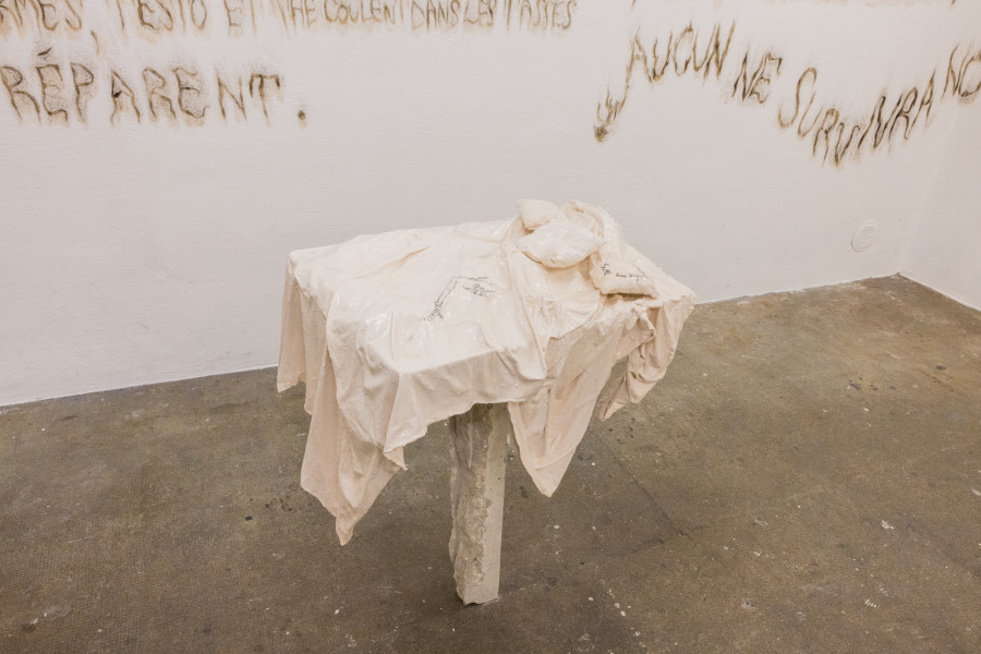 Romy Colombe. K, Last night with all of you was soft, 2022/ Photo: Julie Folly / Courtesy: the artist and WallStreet