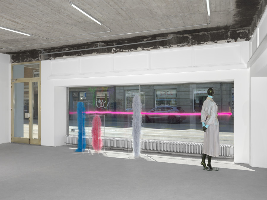 Installation view of "Performance Promise". Photo credits: Annik Wetter. Courtesy of the artist and Karma International.