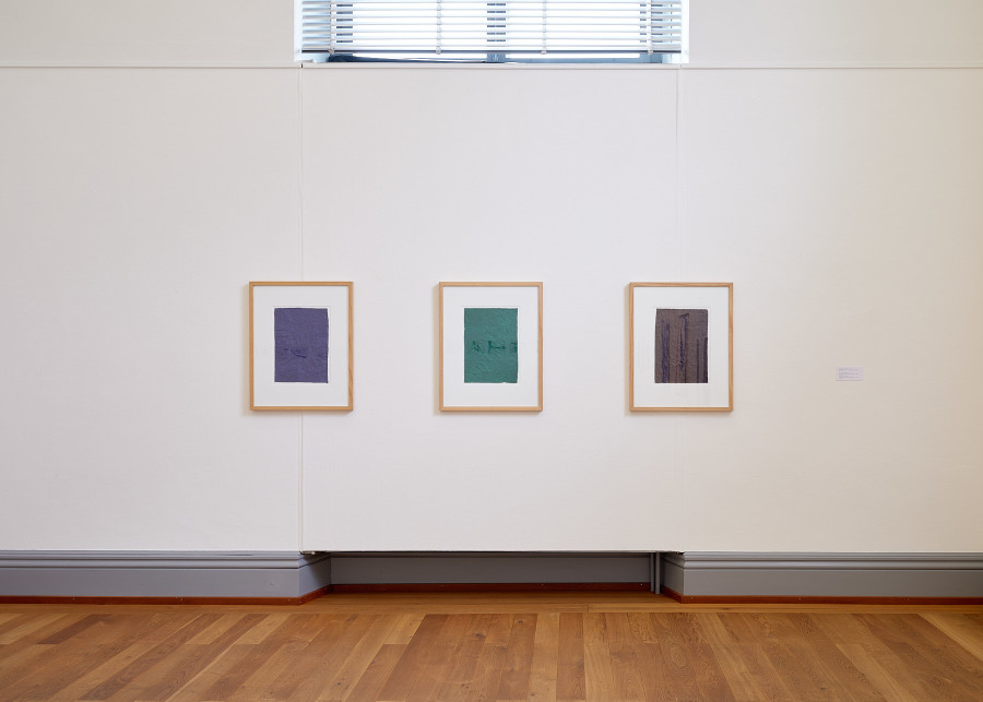 Installation view, Hommage an Otto Lehmann, Kunstmuseum Solothurn, 2022.