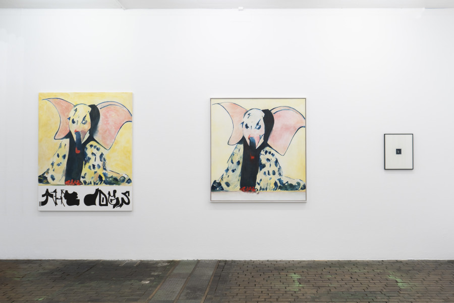 Vue d’exposition de Dialogue of the Dogs de Will Benedict au Centre d’Art Contemporain Genève (15.10.2022‒18.12.2022). © Centre d’Art Contemporain Genève. Photo : Julien Girard