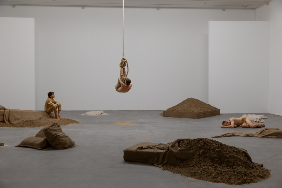 Installation view ‘OUTREMONDE: Dream Hunters – Théo Mercier, Luma Westbau, Zurich, 2022. Photos: Erwan Fichou