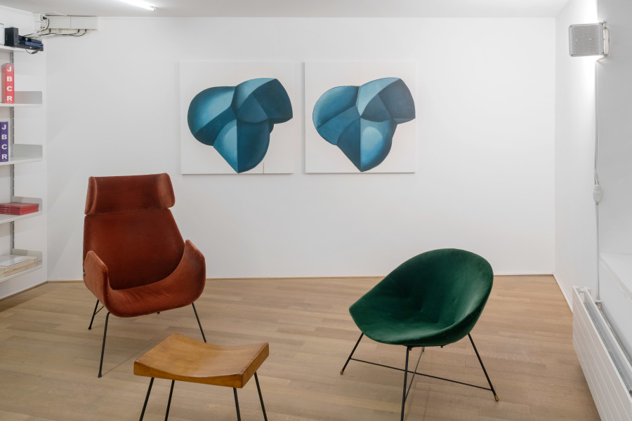 Installation view, WIRE, LINE & STRING, Mai 36 Galerie, 2022.