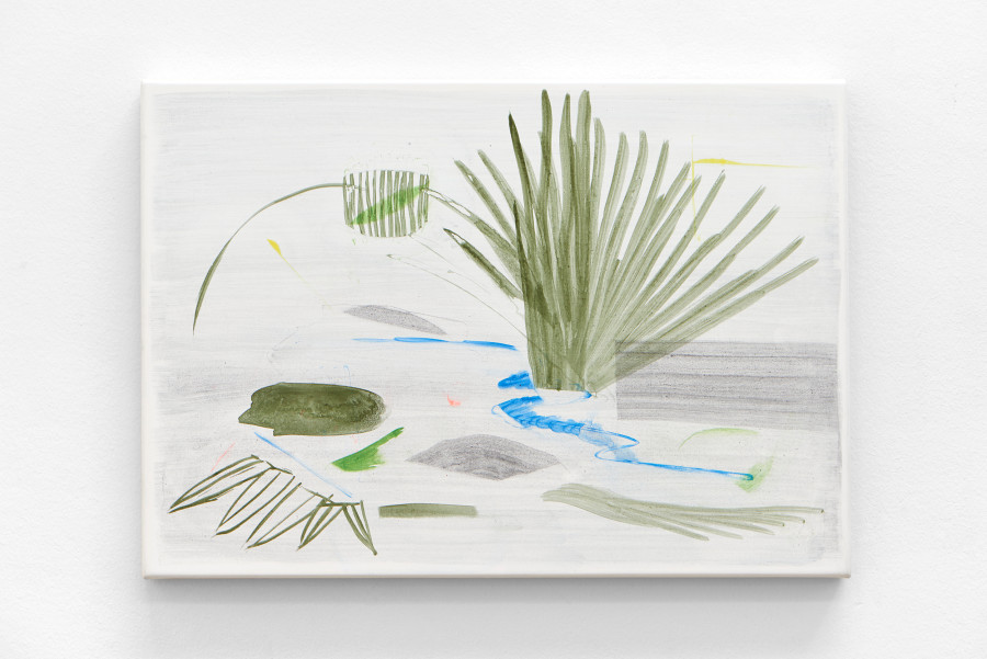 Charlotte Herzig, Flashback I have a Flashback, 2020. Acrylic on canvas 35 x 50 cm (Ref. HER09076).