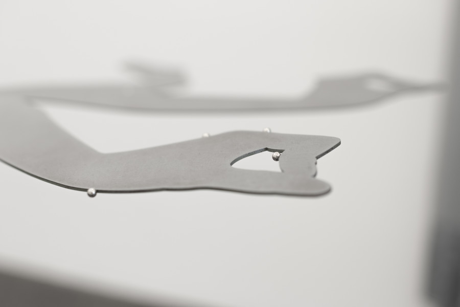 Gina Proenza, Drawing Holes, (Detail), 2023. Photo: Kunst Halle Sankt Gallen, Sebastian Schaub. Courtesy of the artist and Kunst Halle Sankt Gallen.