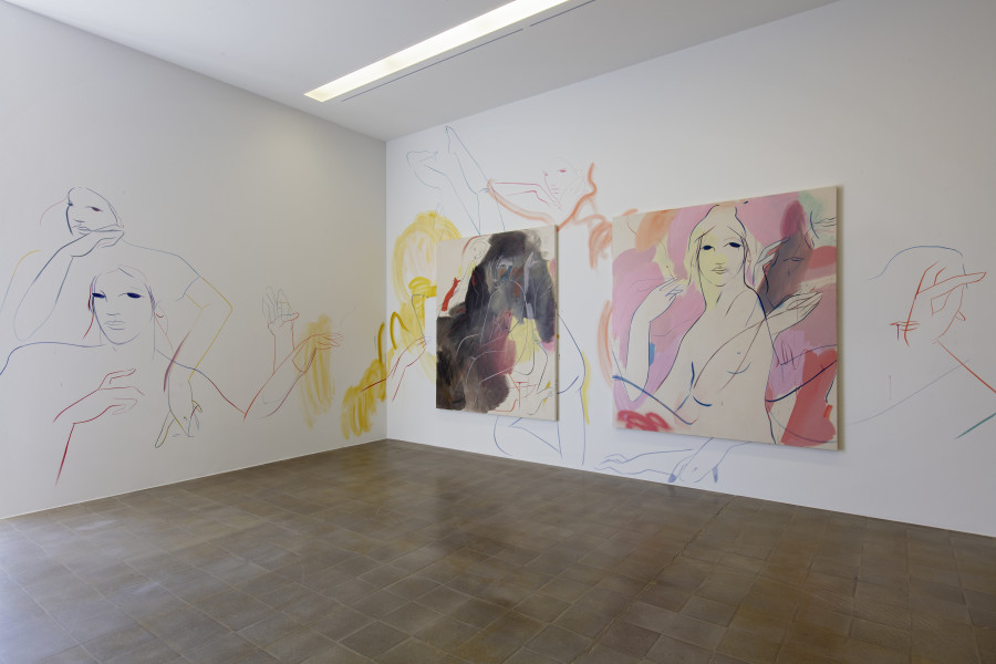 France-Lise McGurn, Bodytronic, 2020, Ausstellungsansichten / vues d’expositon / exhibition views Kunsthaus Centre d’art Pasquart, Biel/Bienne; Courtesy the artist and Simon Lee Gallery, London. Photos: Stefan Rohner.