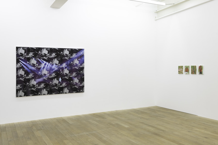 Exhibition view, Tobias Kaspar, Personal Shopper, Galerie Peter Kilchmann, 2022.