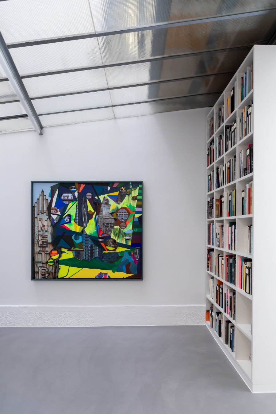 Exhibition view, Franz Ackermann, Mai 36 Galerie, 2022.