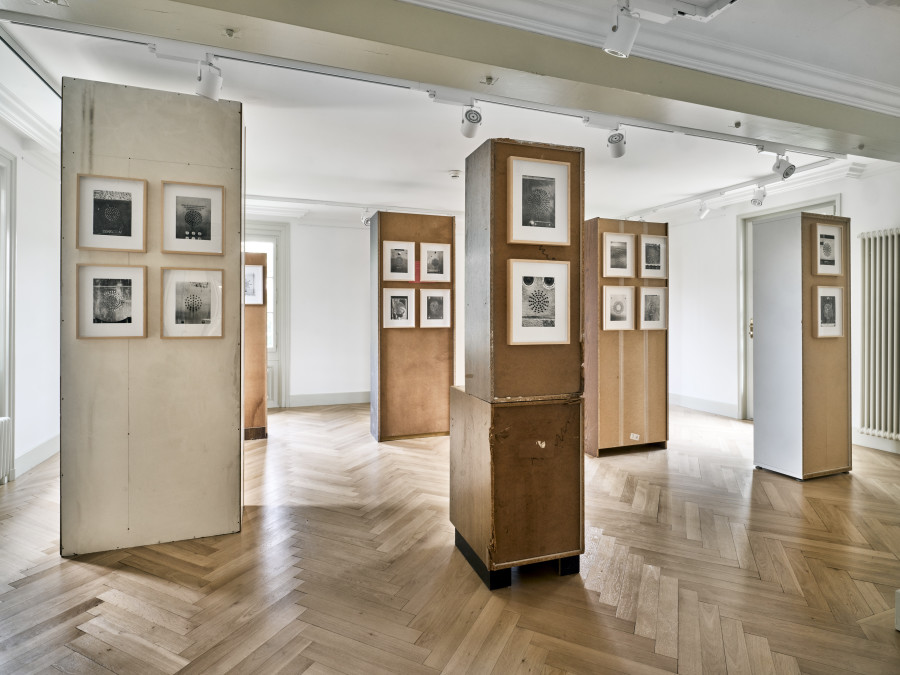 Christian Marclay, Sound Holes (series), 2007, rotogravure, 33.7 x 28 cm. Photo: Serge Fruehauf. Courtesy: Collection FCAC