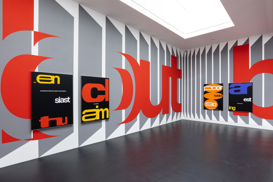 Nora Turato, Poor babies so scared of themselves and others, 2020 Exhibition view, Galerie Gregor Staiger, Zurich