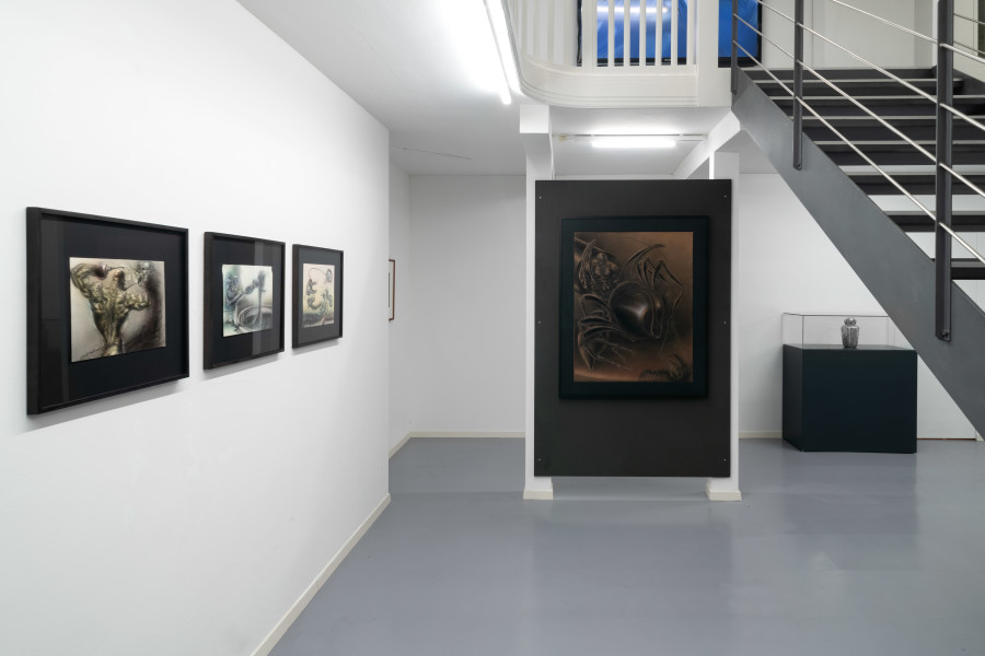 Exhibition view, Sibylle Ruppert, The Bible of Evil, Blue Velvet Projects, 2022. Photo credit: Flavio Karrer