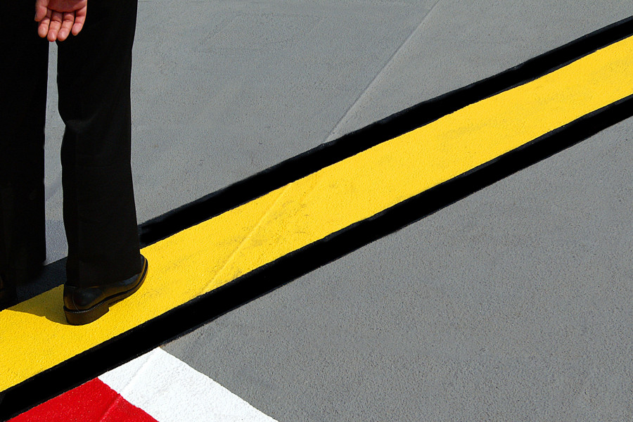 Siegfried Hansen, Hamburg, 2006, from the series Hold the Line, 2002–2014 © Siegfried Hansen