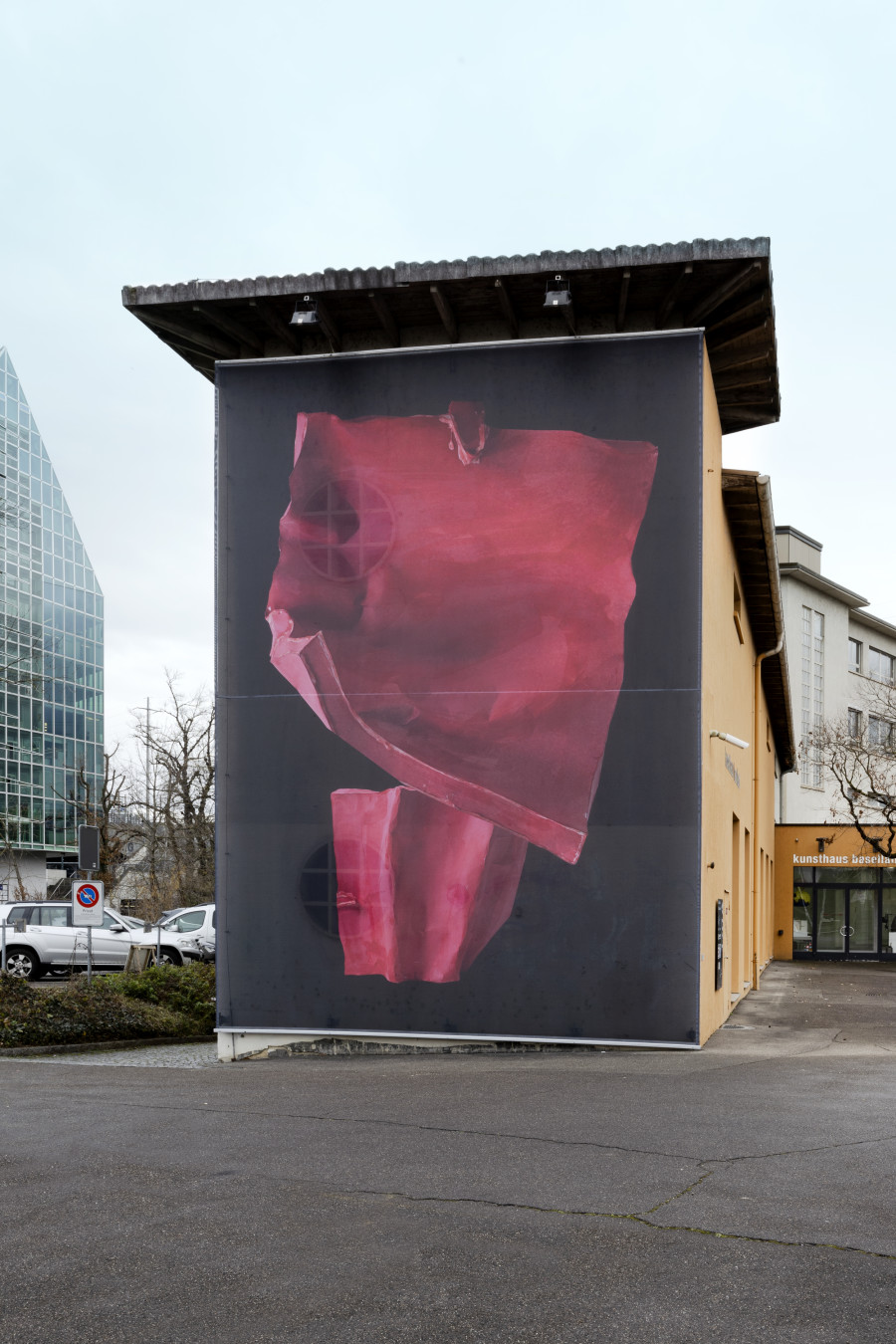 Simone Holliger, Jahresaussenprojekt Kunsthaus Baselland 2023. Photo: Gina Folly