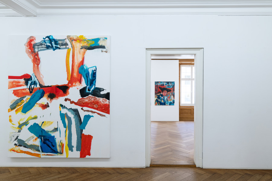 Max Hari, Ich schaue mir beim Sehen zu, 2020, Ausstellungsansicht Kunsthaus Langenthal, Foto: CE