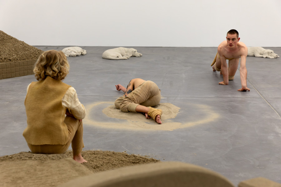 Installation view ‘OUTREMONDE: Dream Hunters – Théo Mercier, Luma Westbau, Zurich, 2022. Photos: Erwan Fichou