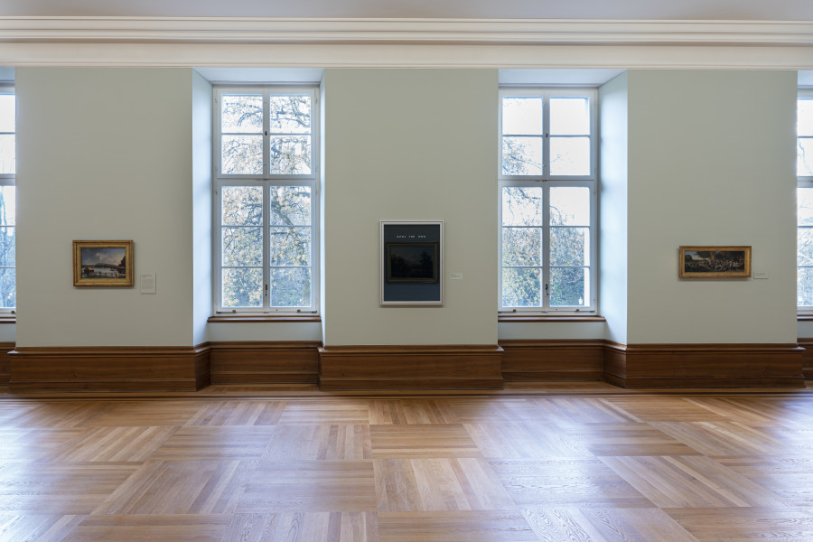 Bethan Huws, Word Vitrines, Installation Views, Kunst Museum Winterthur 2021, ©2021, Bethan Huws / ProLitteris, Zurich Photos: Reto Kaufmann