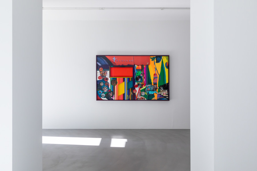 Exhibition view, Franz Ackermann, Mai 36 Galerie, 2022.
