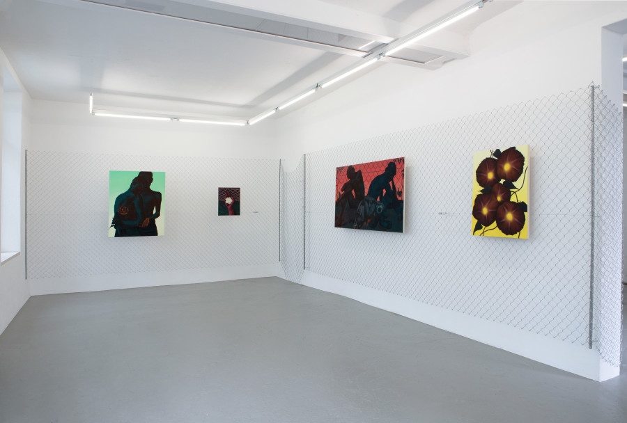 Exhibition view, David Weishaar, The Rose is without ‘Why’, KALI Gallery, 2022. Photo credit @vogeleye and @KALI Gallery Lucerne