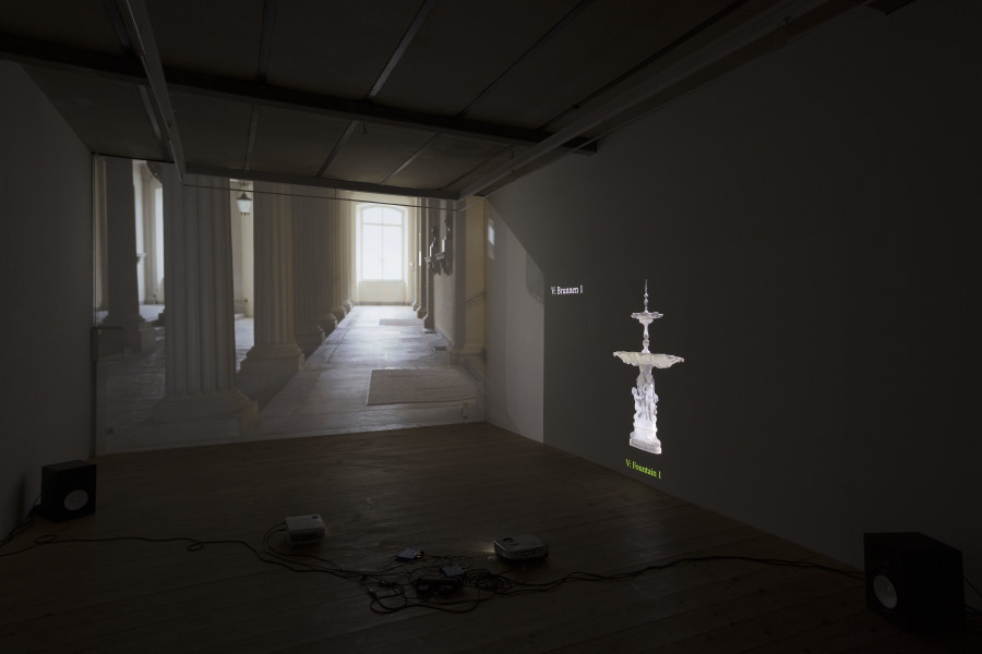 Exhibition view, Lea Schaffner –  Aus dem Kopf /From the Head (By Heart), sic! Elephanthouse, 2022. Photo credit: Andri Stadler