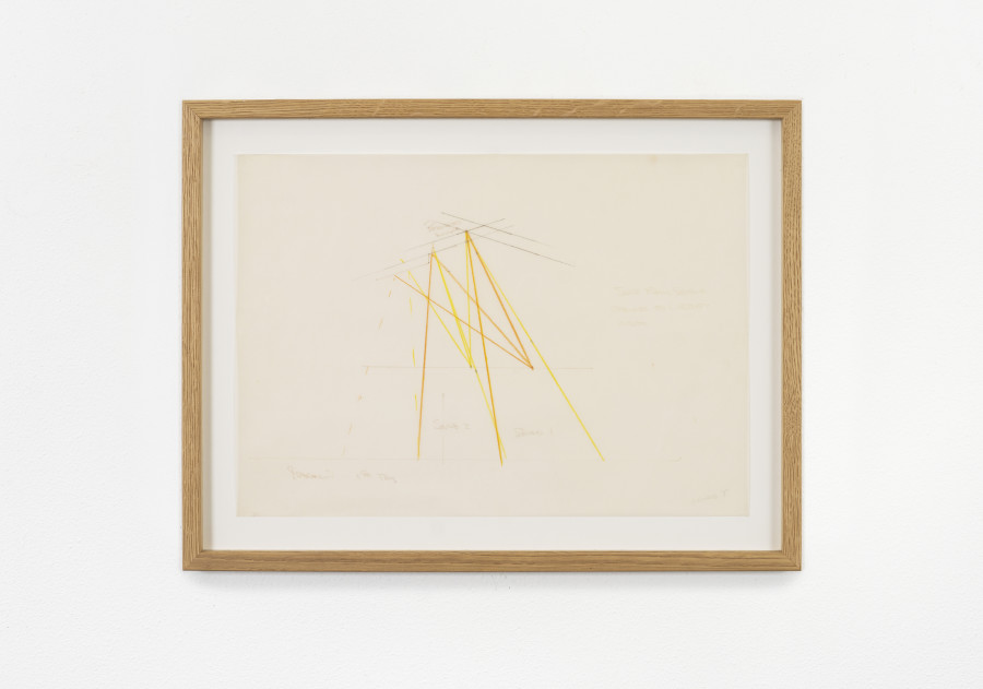 Max Neuhaus – Magasin First Try, Sound Line, 1987; Drawing Studies