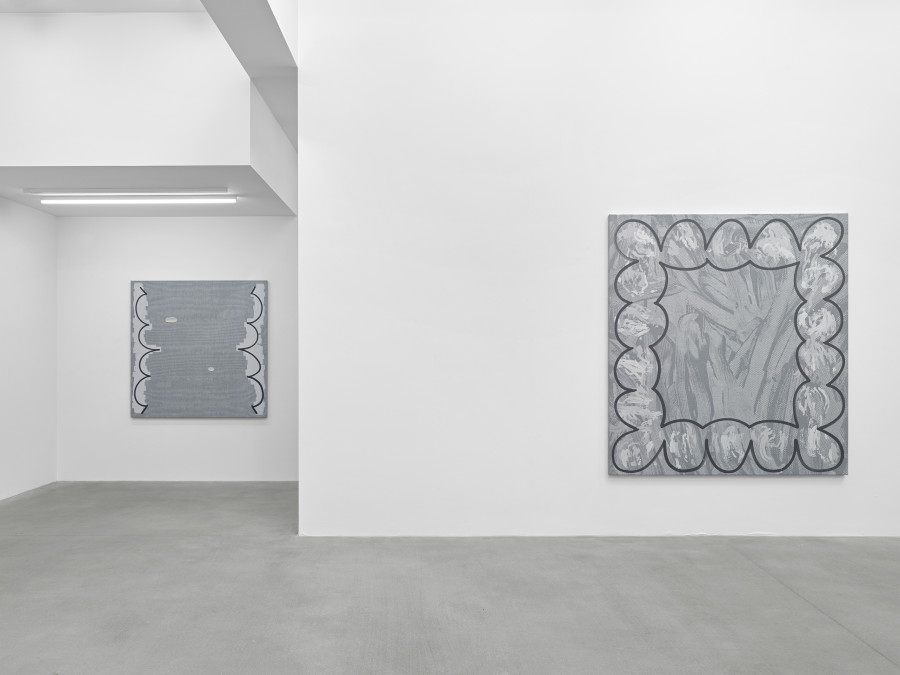 Installation view, Amy Feldman, Goodnight Light, Galerie Eva Presenhuber, Waldmannstrasse, Zurich, 2022 © Amy Feldman Courtesy the artist and Galerie Eva Presenhuber Photo: Stefan Altenburger Photography, Zürich