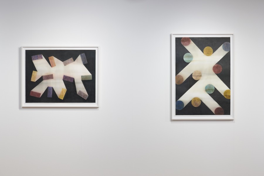 Exhibition view Otto Grimm, «Fluide Potenziale» at Zimmermannhaus Brugg, 2022 / Photo: Nici Jost / Courtesy: the artist and Zimmermannhaus