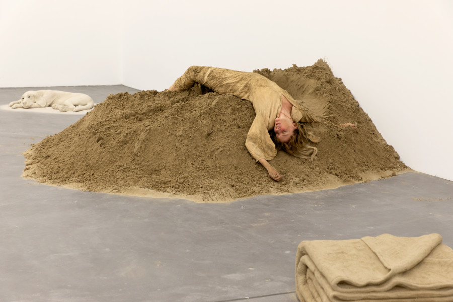 Installation view ‘OUTREMONDE: Dream Hunters – Théo Mercier, Luma Westbau, Zurich, 2022. Photos: Erwan Fichou