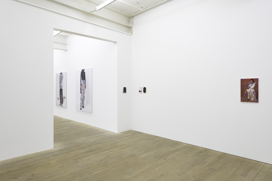 Exhibition view, Tobias Kaspar, Personal Shopper, Galerie Peter Kilchmann, 2022.