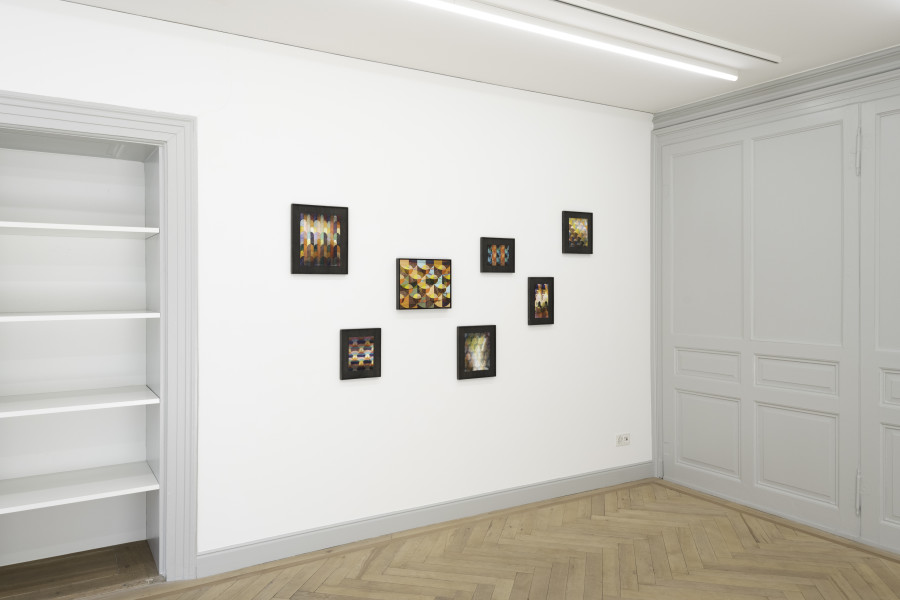 Exhibition view Bernd Ribbeck “Four Positions in Painting“, Galerie Peter Kilchmann, 2022