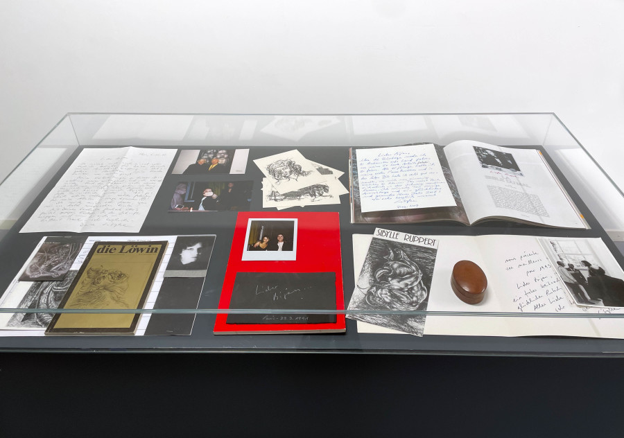Exhibition view, Sibylle Ruppert, The Bible of Evil, Blue Velvet Projects, 2022. Photo credit: Flavio Karrer