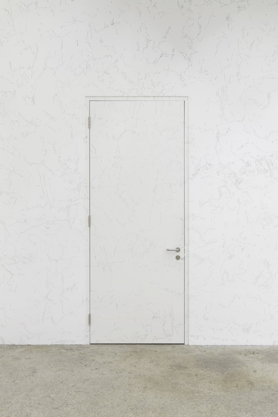 Exhibition view, Patrick Rohner, Massenbewegungen, Galerie Mark Müller, 2022.